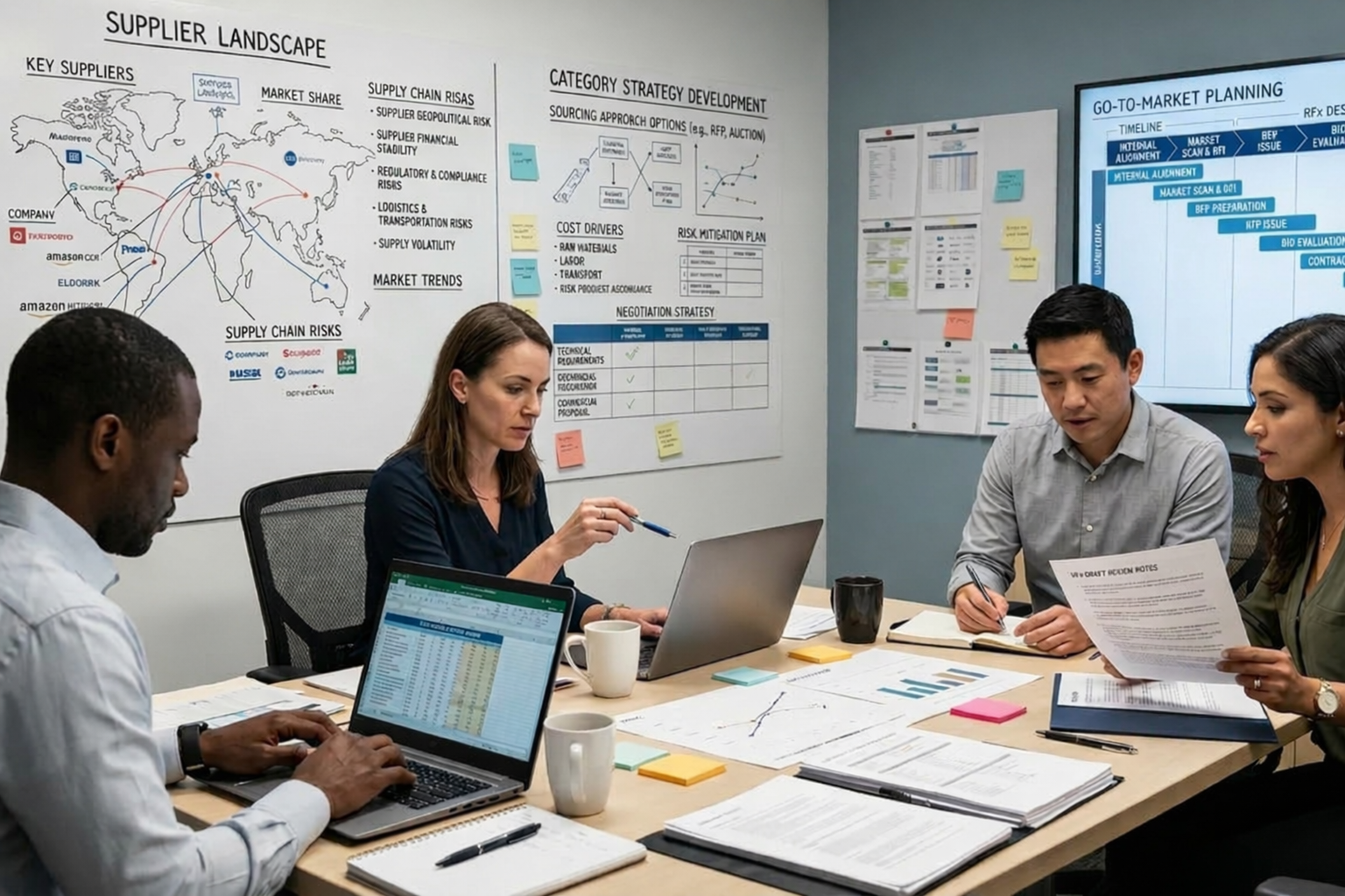 Upstream Entry — procurement enters before specification is fixed