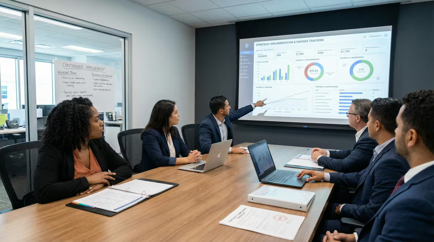 Market Intelligence — supplier landscape and benchmark activation